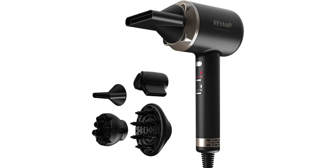 Revamp Enigma PRECISION asciuga capelli Nero