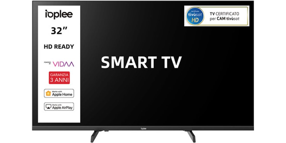 IOPLEE IOP32V2M10VDA SMART TV 32” HD Sistema…