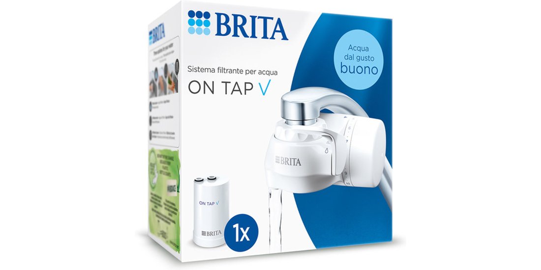 Brita ON TAP V incl. 1 x filtro acqua rubinetto…