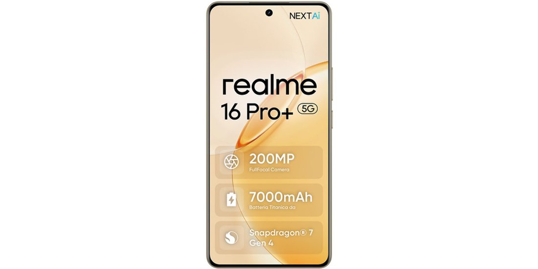 realme 16 Pro+ 173 cm (6.8”) 5G USB tipo-C 12…