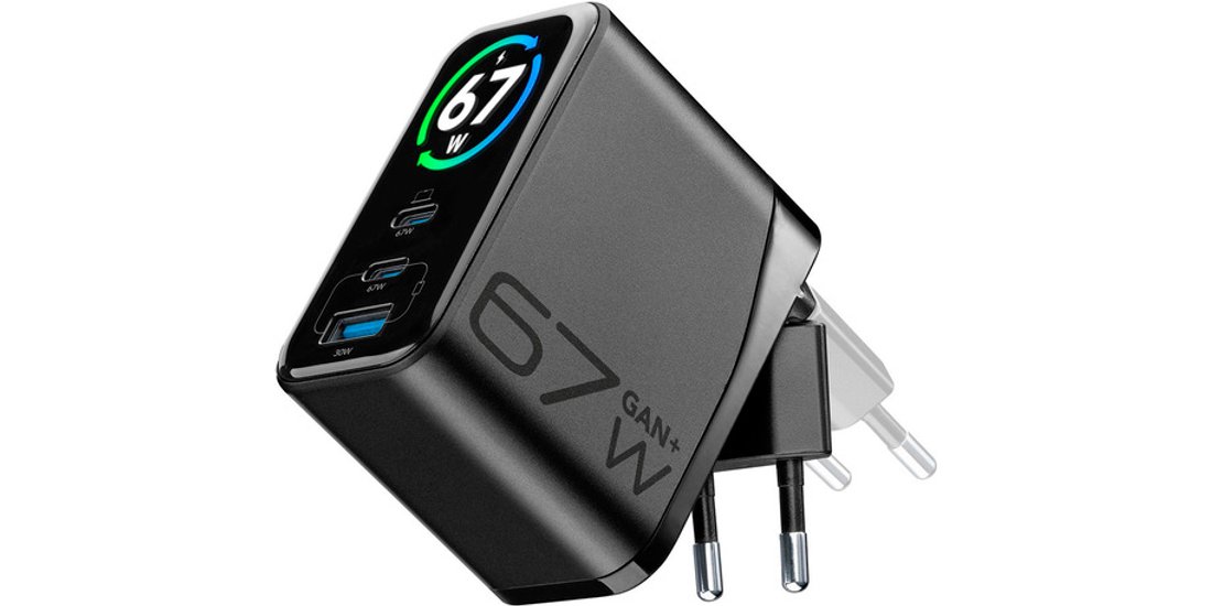 Cellularline PowerView IQ ACH 67W Caricabatterie…