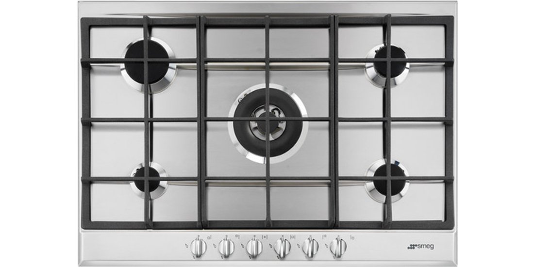 Smeg P272XGH piano cottura Acciaio inox Da incasso…