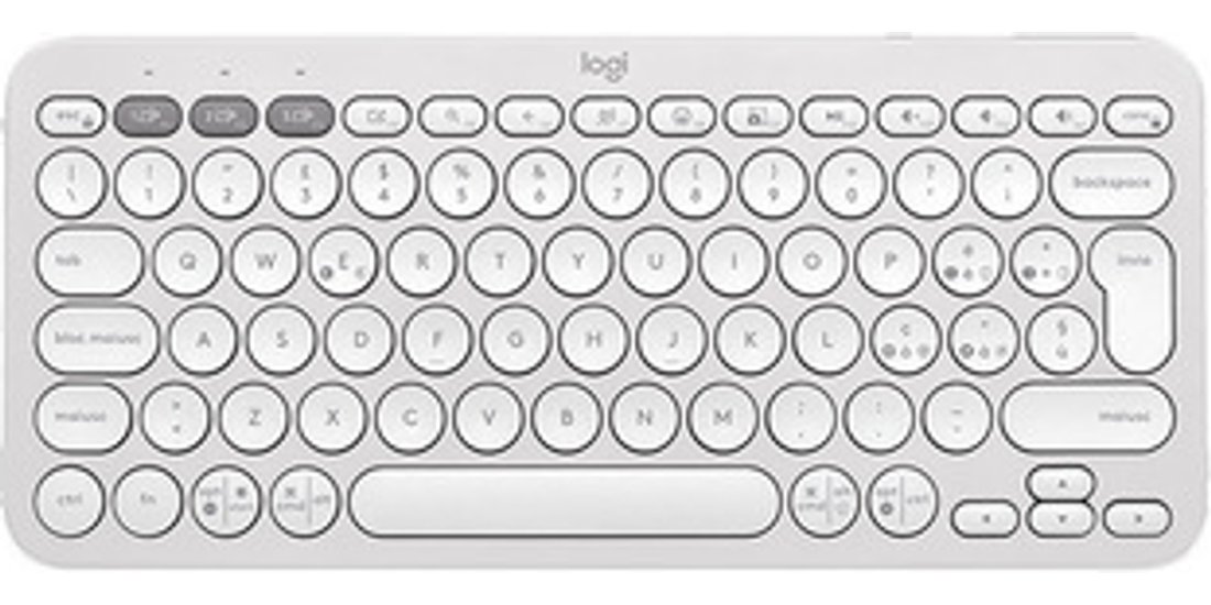 Logitech Pebble Keys 2 K380s tastiera Bluetooth…