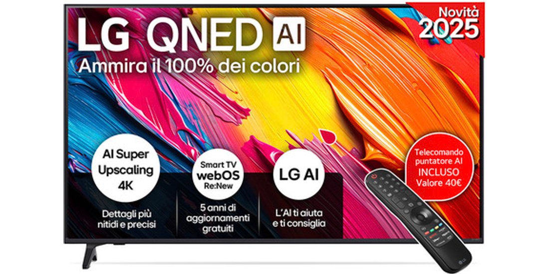 LG QNED AI 50QNED70A6A TV Serie QNED70 50” 4K…