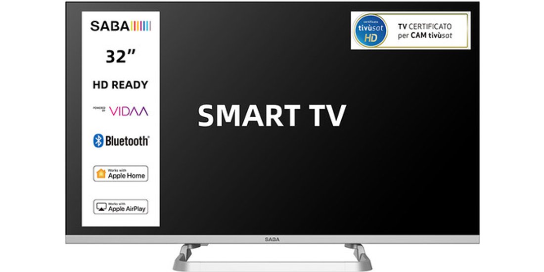 SABA SA32SM10VDA SMART TV 32” HD READY Sistema…