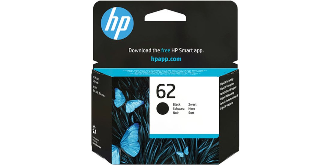 HP Cartuccia originale inchiostro nero 62