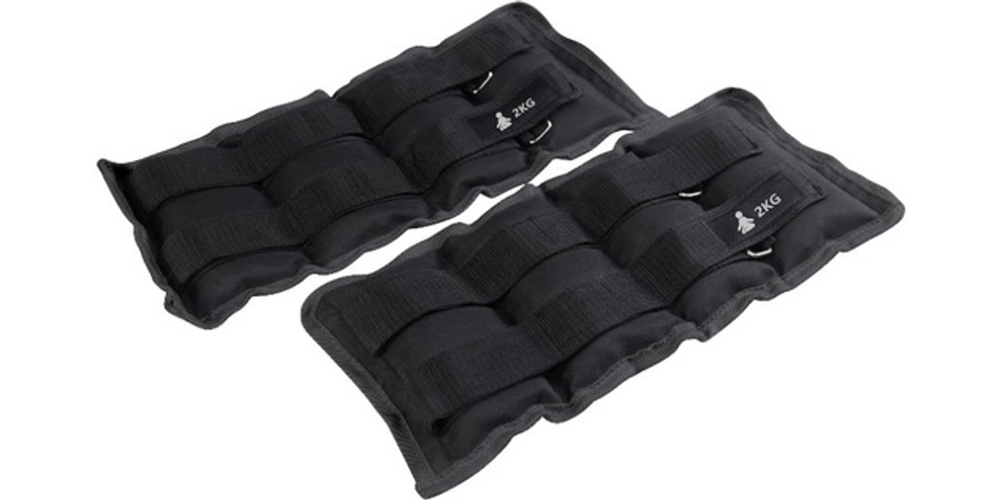 FITPADDY Pesi DuoFlex per Caviglie/Polsi 2 kg