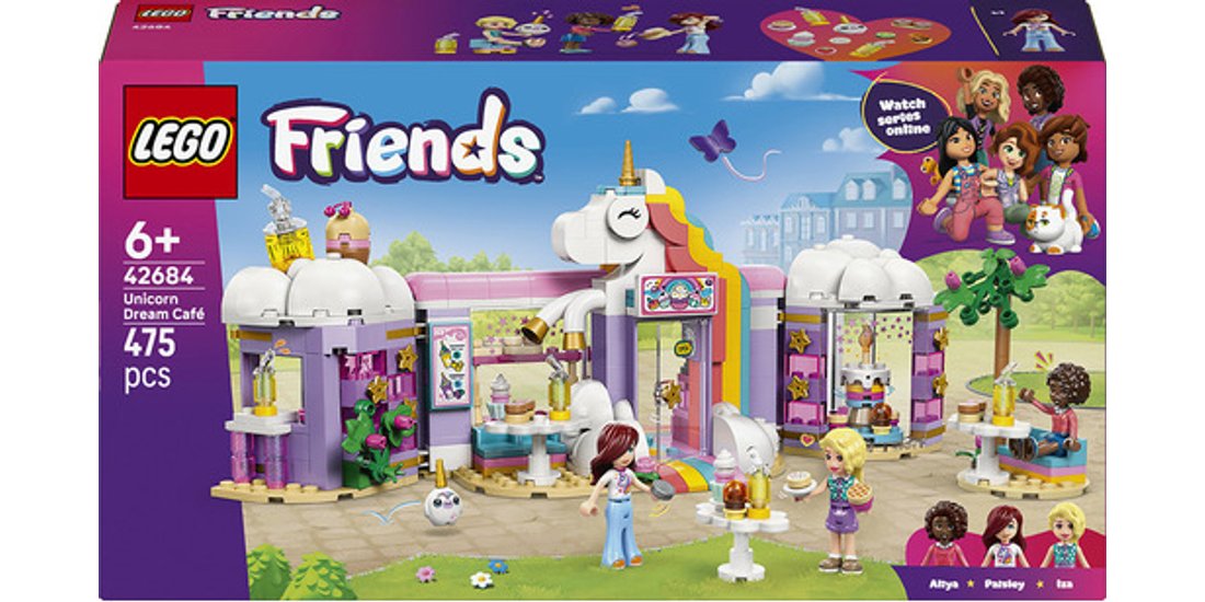 LEGO Friends 42684 Caffè dei Sogni Unicorno Negozio…