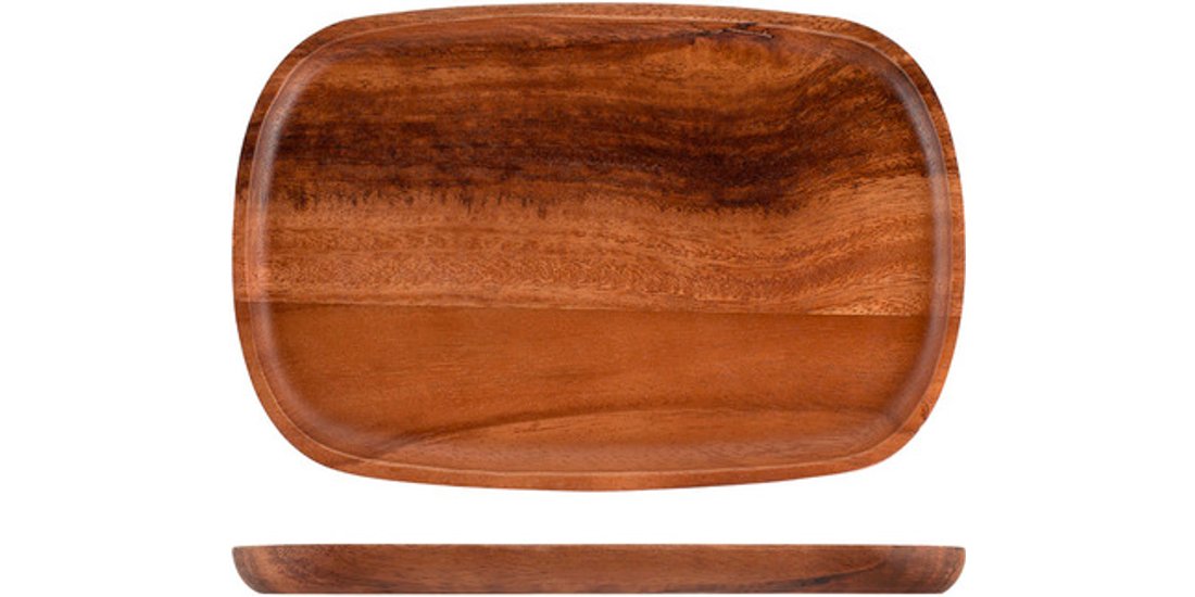 H&H Lifestyle Piatto Acacia in legno forma ovale…