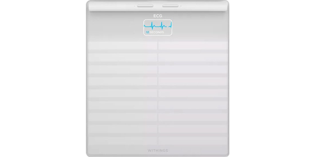 Withings Body Scan Quadrato Bianco Bilancia pesapersone…