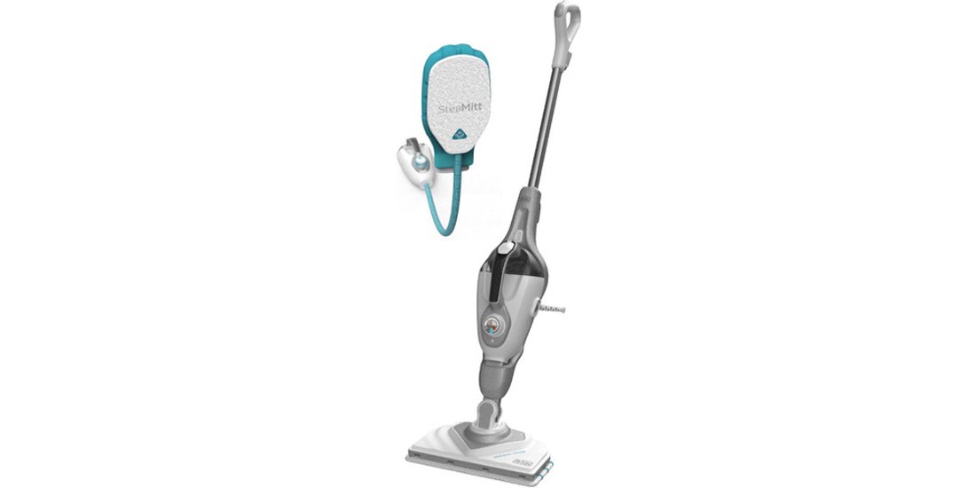 Black & Decker Steam-Mop + SteaMitt Steam mop…