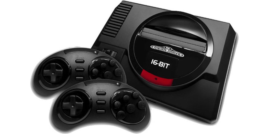 AtGames Sega Mega Drive Flashback Nero