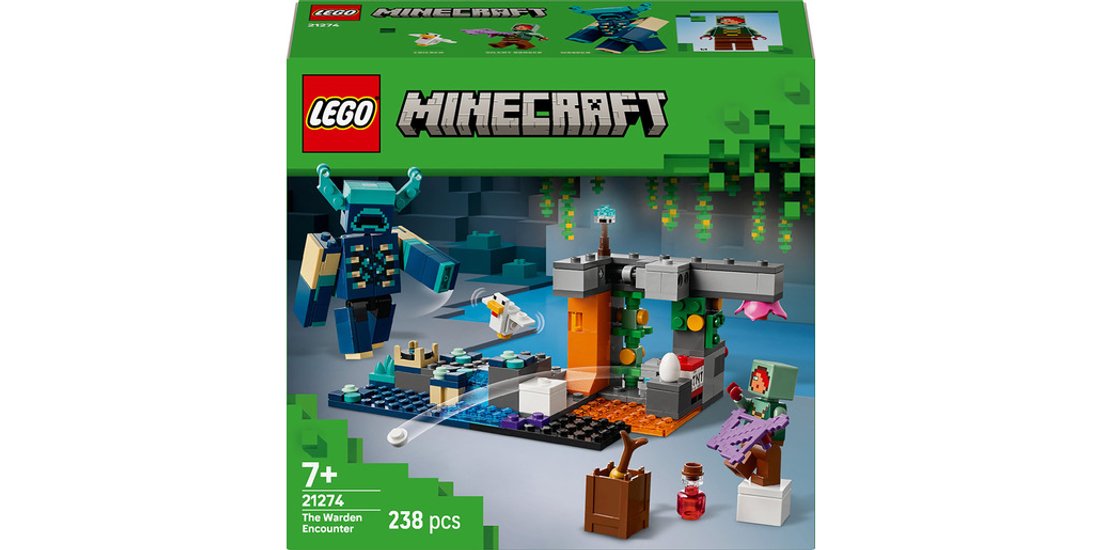 LEGO Minecraft L’incontro con il Sorvegliante…