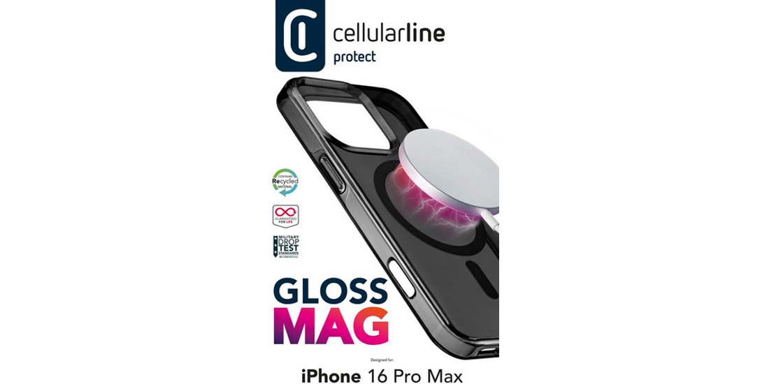 Cellularline Gloss Mag – iPhone 16 Pro Max Custodia…