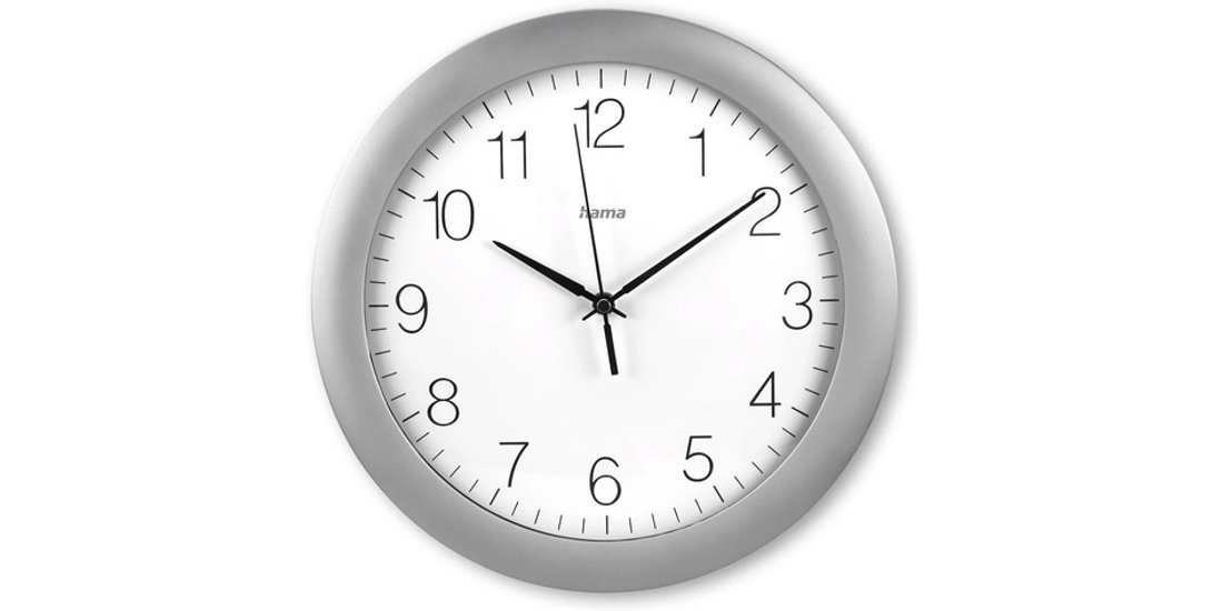 Hama Teneriffa Orologio analogico Rotondo Argento…