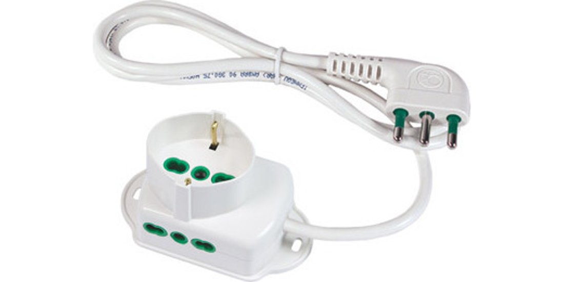 FANTON 42105 prolunghe e multiple 15 m 3 presa…