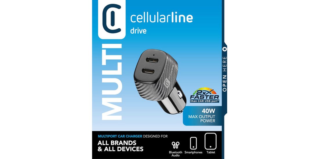 Cellularline Car Multipower DUO – iPhone Samsung…