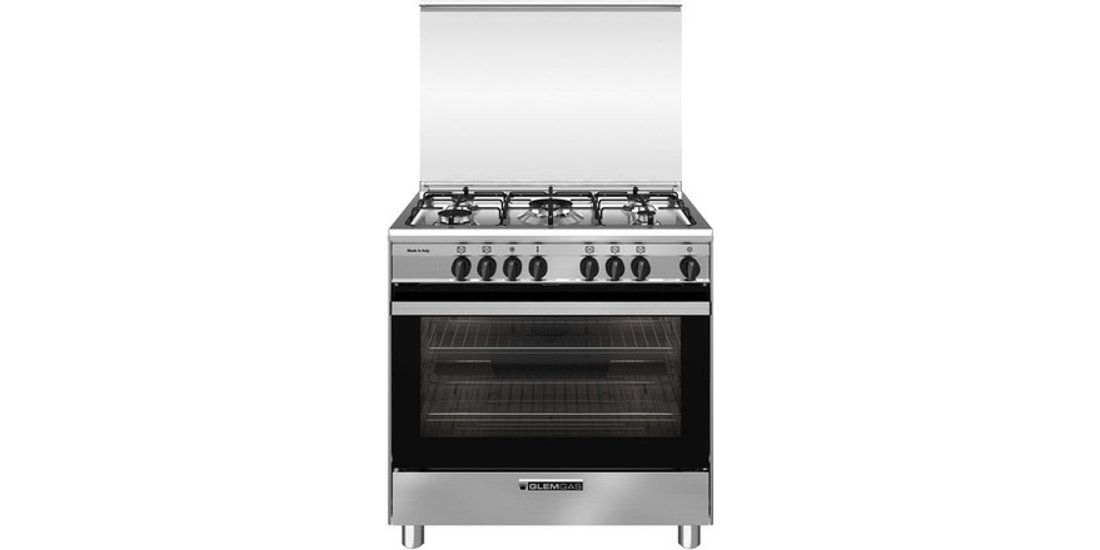 Glem Gas SA865MI6 cucina A Elettrico Acciaio …