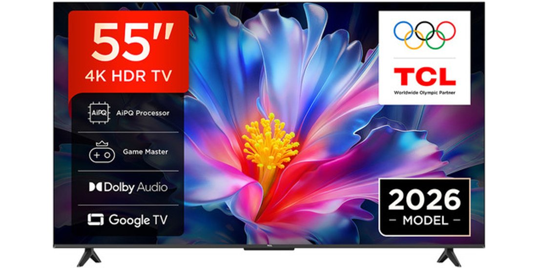 TCL P6L TV 55P6L 55” 4K HDR Direct LED Google…