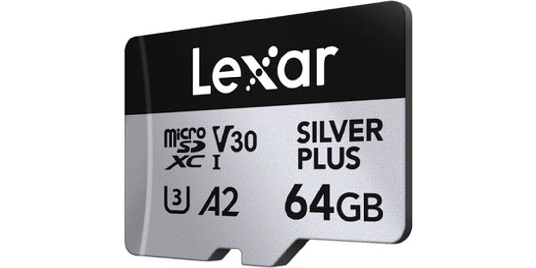 Lexar Professional SILVER PLUS 64 GB MicroSDXC…