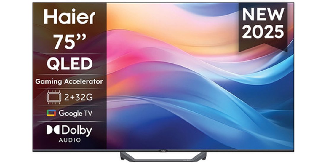 Haier H75S80FUX 1905 cm (75”) 4K Ultra HD Smart…