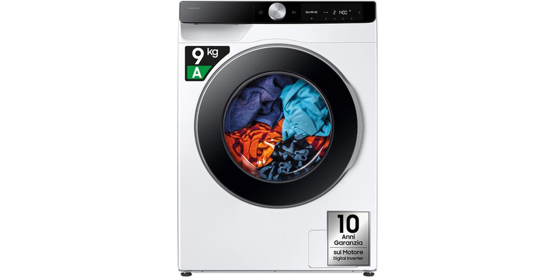 Samsung WW90DG6G94LKU3 lavatrice Caricamento …