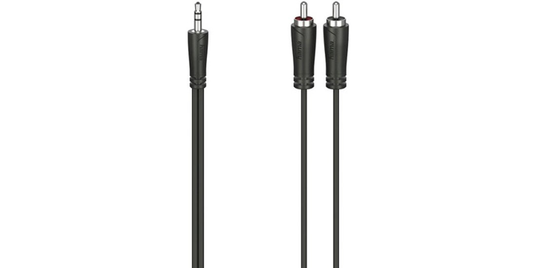 Hama Cavo 2 RCA M/Jack 3.5 mm M 15 metri nero