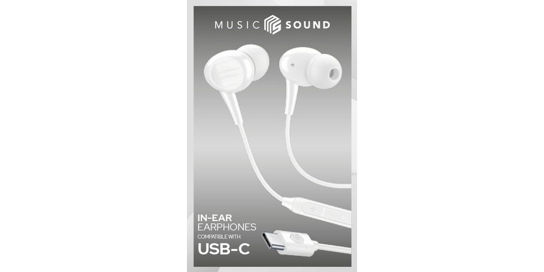 Music Sound Color In-Ear Usb-c Auricolare con…