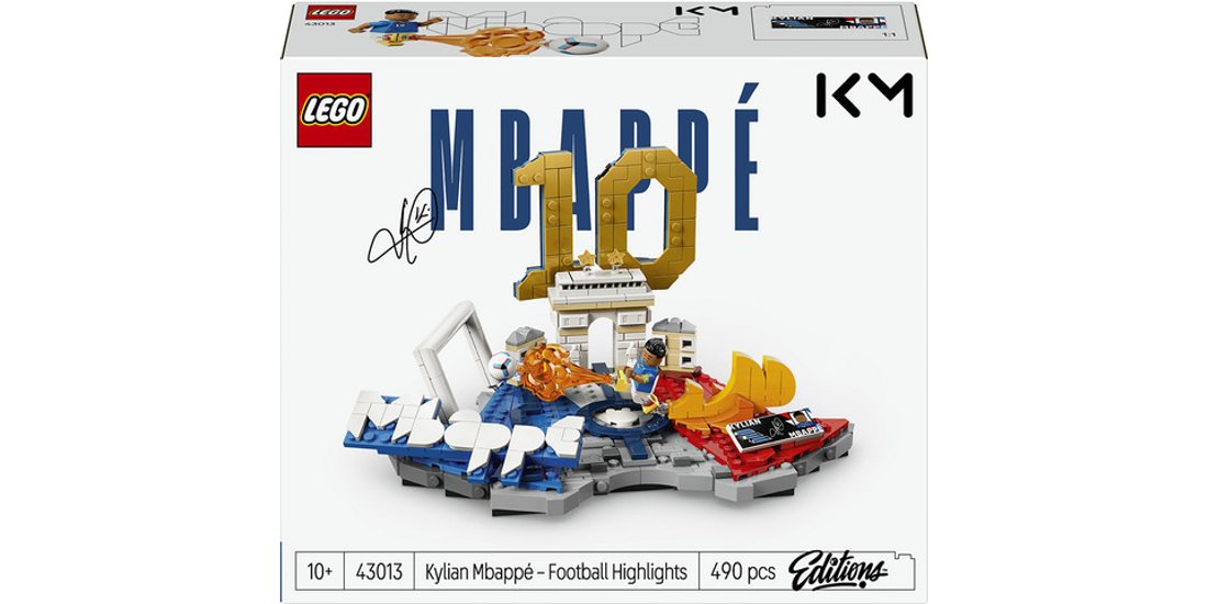 LEGO Editions 43013 Kylian Mbappé – Highlights…
