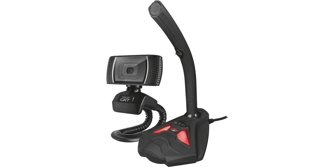 Trust GTX 786 Reyno webcam 8 MP 1280 x 720 Pixel…