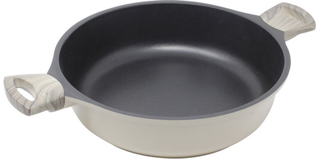 Pedrini tegame pressofuso Unique gray 28 cm