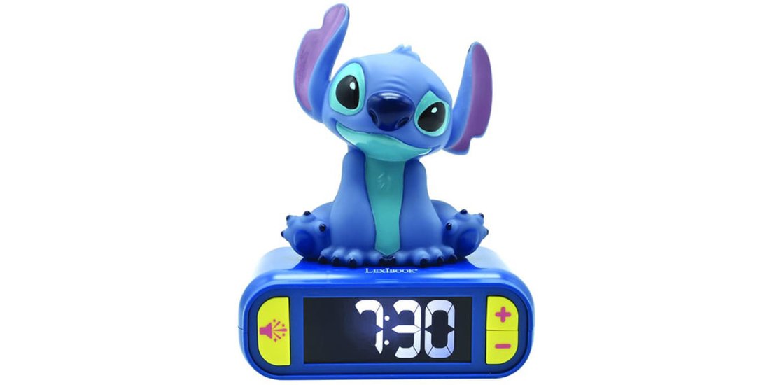 Lexibook Stitch Sveglia digitale Blu