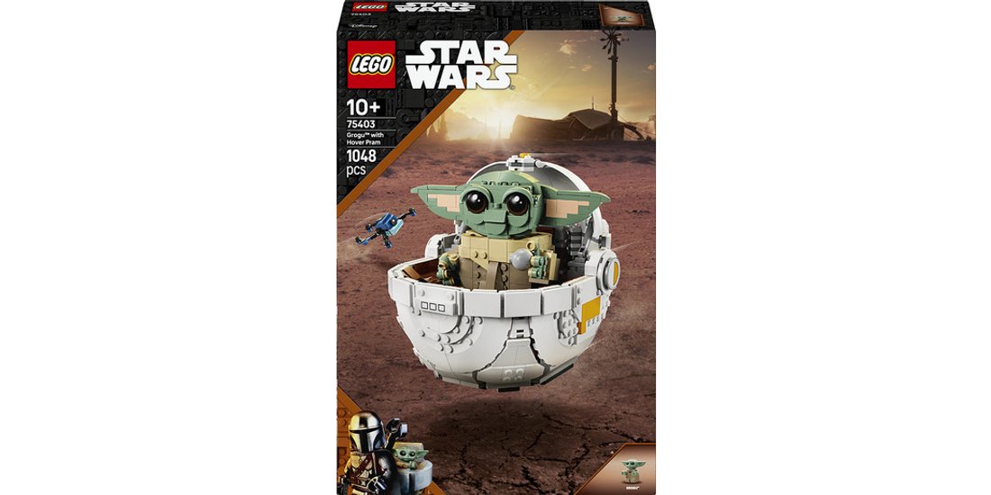 LEGO Star Wars 75403 Grogu e Carrozzina con Rana…
