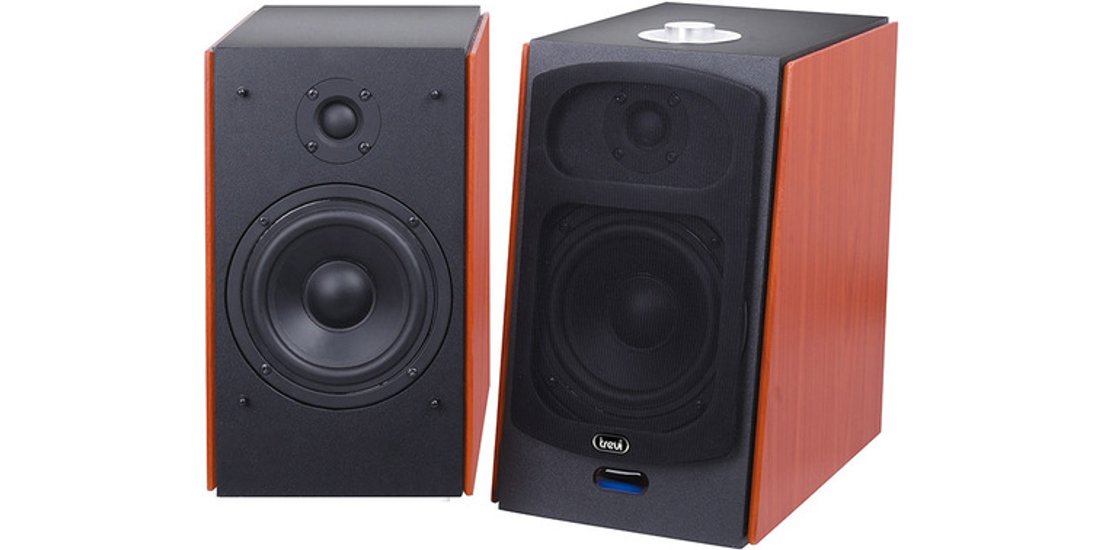 Trevi AVX 590 BT altoparlante 2-vie Nero Legno…