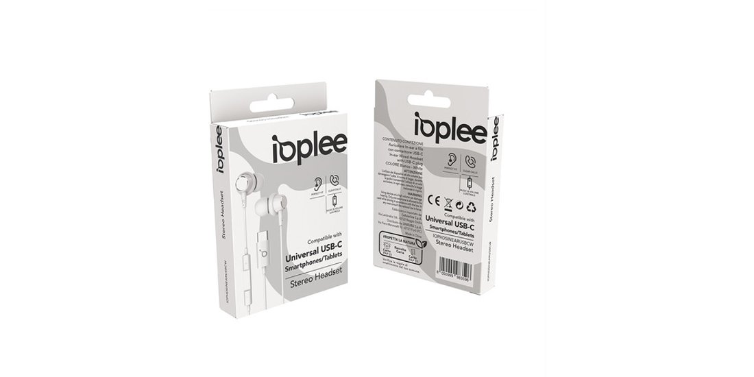 IOPLEE Auricolare In-ear a filo con connettore…