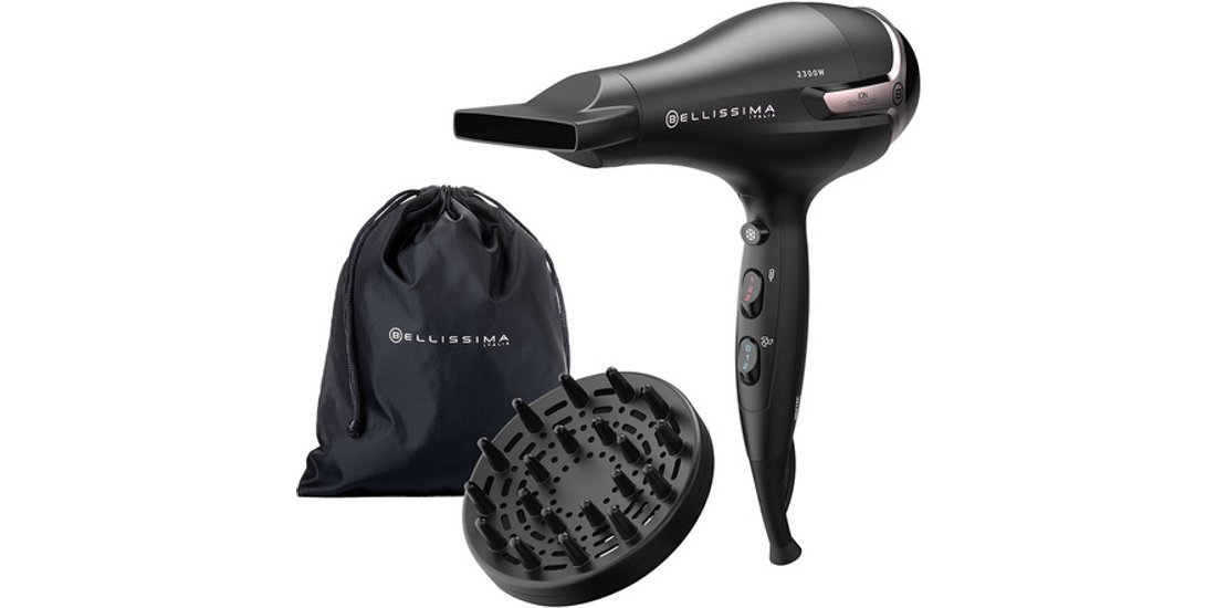 Bellissima K9 2500 asciuga capelli 2300 W Nero…