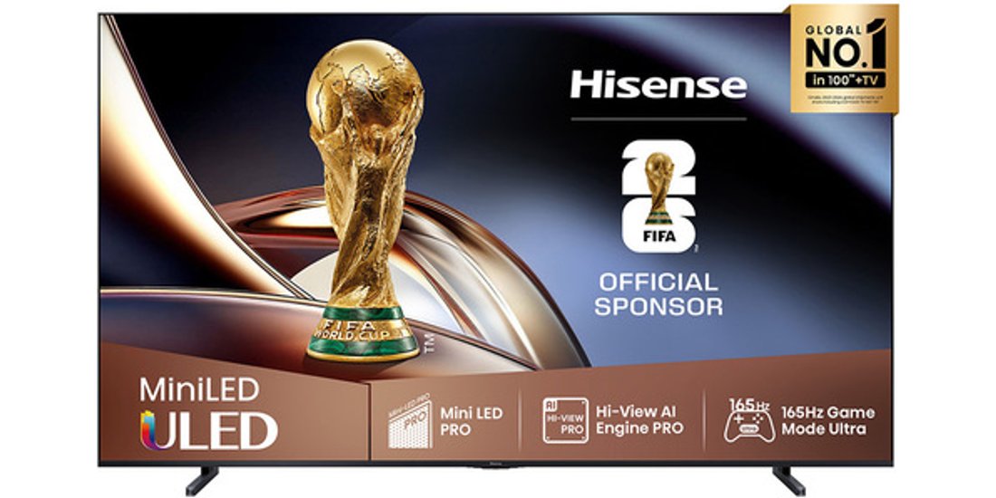 Hisense 100U8Q 254 m (100”) 4K Ultra HD Smart…