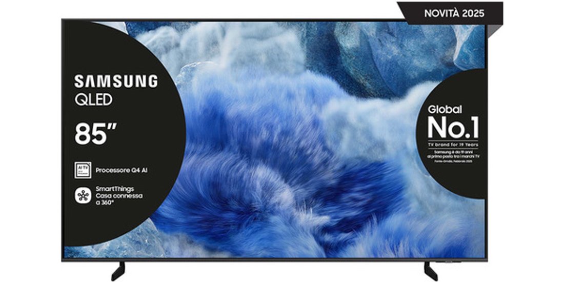 Samsung QLED AI TV 85” QE85Q8FAAUXZT 4K Processore…