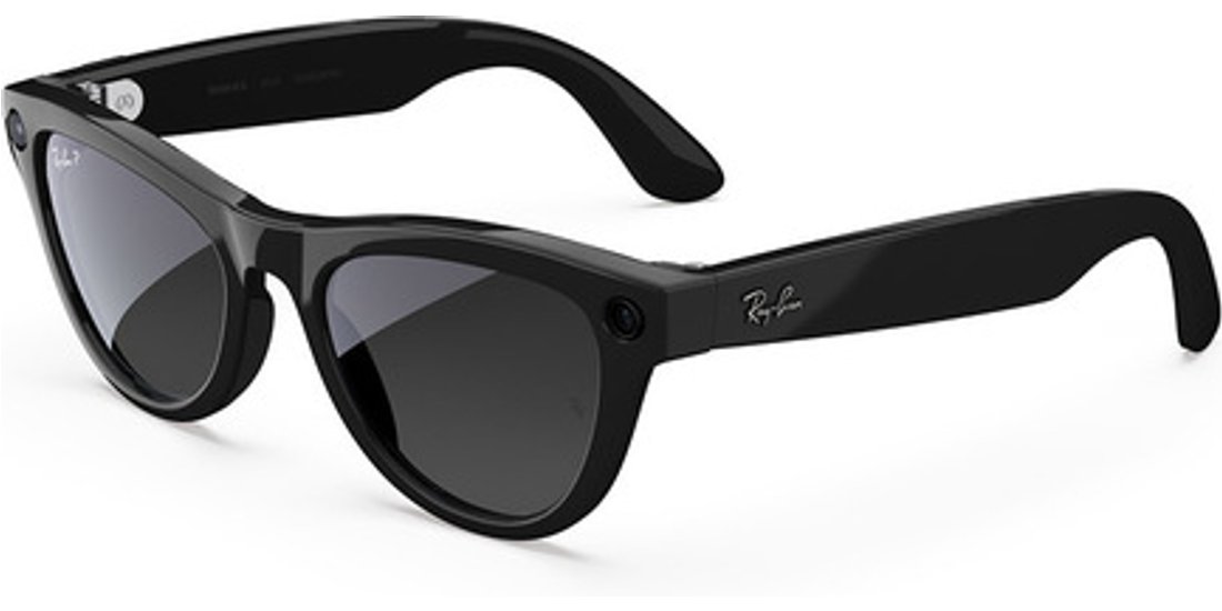 Ray-Ban Meta Skyler (Gen 2) – Nero lucido Lenti…