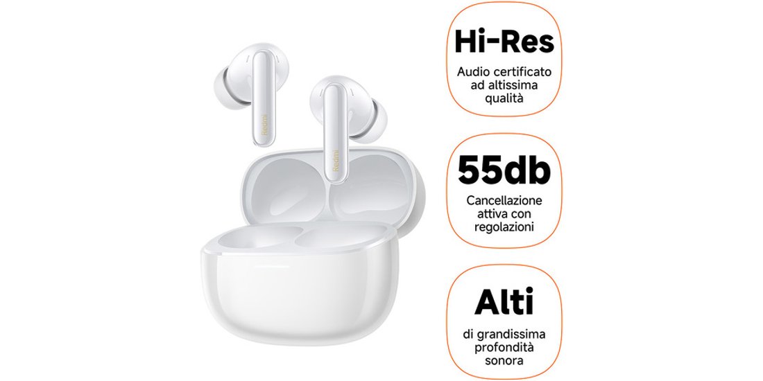 Xiaomi Redmi Buds 6 Pro Glacier White