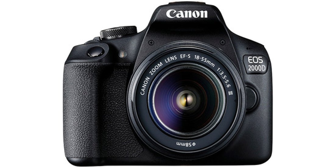 Canon EOS 2000D + EF-S 18-55mm f/3.5-5.6 III …