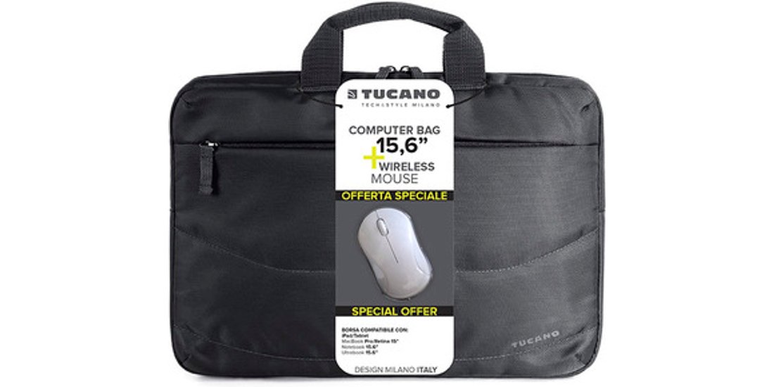 Tucano Borsa Linea Idea + Mouse Wireless