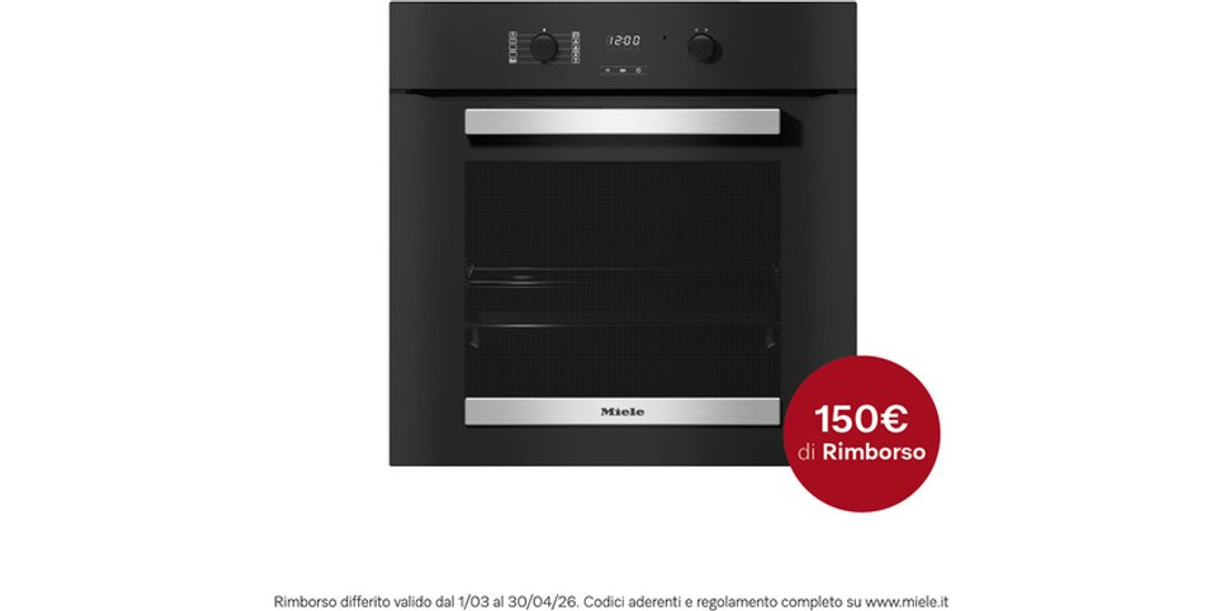 Miele H 2455 B Active 76 L Nero Acciaio inox
