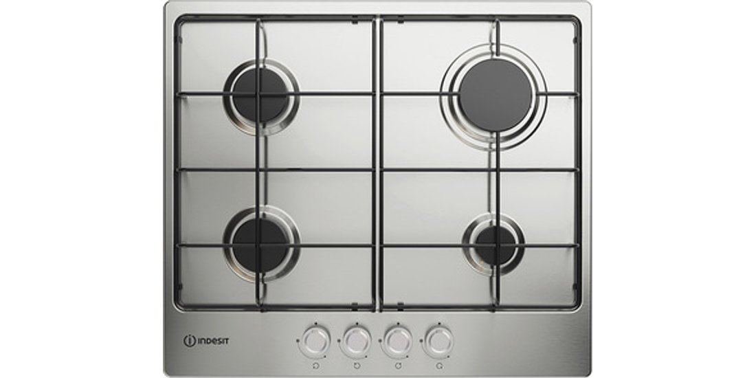 Indesit THP 642 IX/I 1 piano gas inox 60cm 4 …