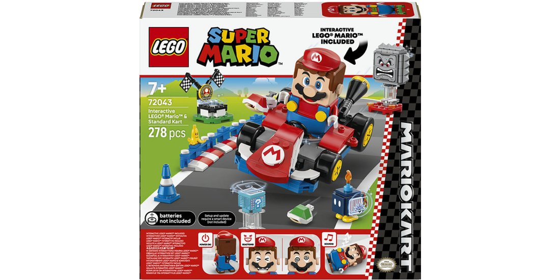 LEGO Super Mario Mario Kart 72043 – Interattivo…