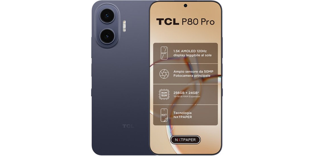 TCL P80 Pro Midnight Blue