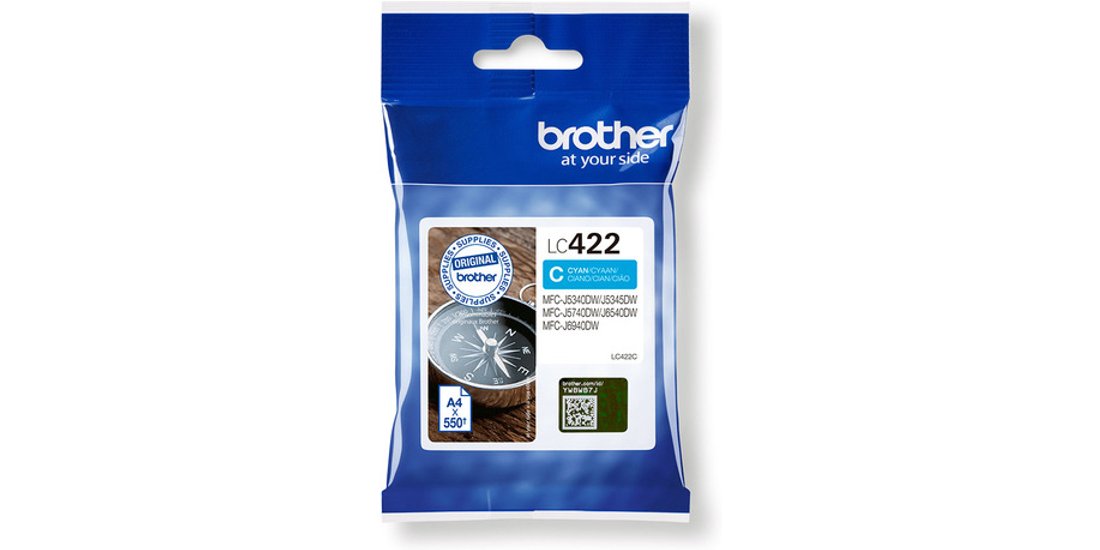 Brother LC422C cartuccia d’inchiostro 1 pz Originale…