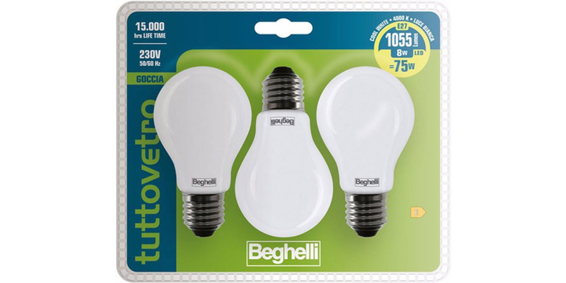 Beghelli Tuttovetro Lampadina a risparmio energetico…