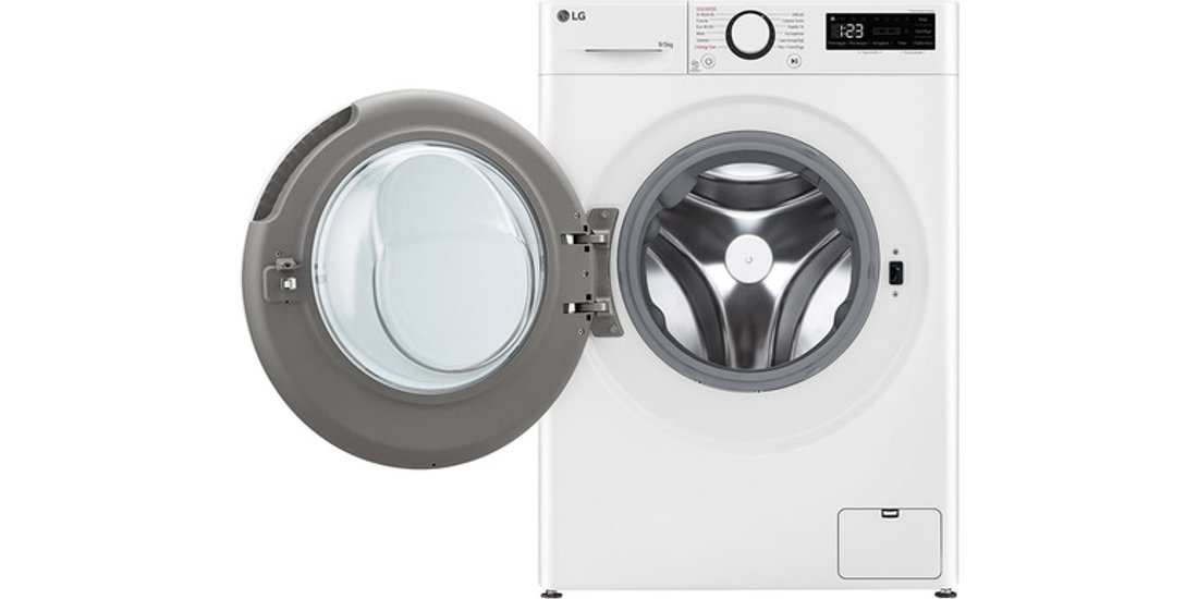 LG D2R5S09TSWW Lavasciuga slim 9/5kg AI DD Classe…