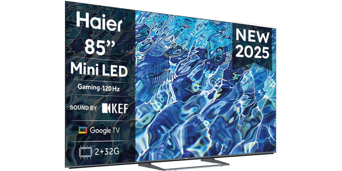 Haier Smart TV 85” H85M80FUX MiniLED con QLED…